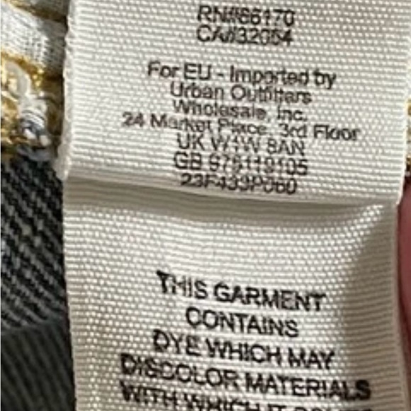 Free People Denim Shorts Lace Trim Boho Festival Cottagecore High Rise W 26 - Picture 11 of 12